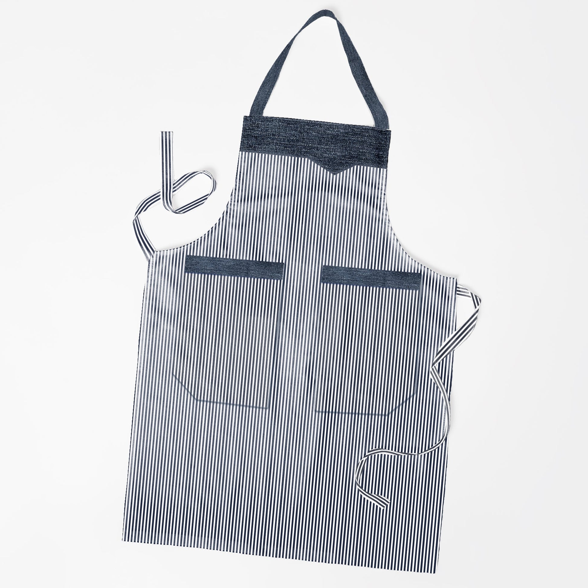Cooking Apron for Women with Double Pocket~5452-3