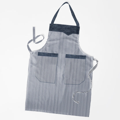Cooking Apron for Women with Double Pocket~5452-3