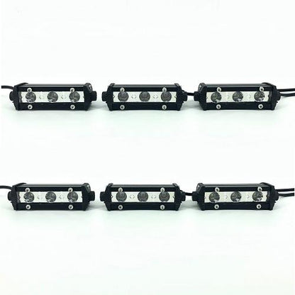 4'' 9W Ultra Slim Strobe Light Bar-2