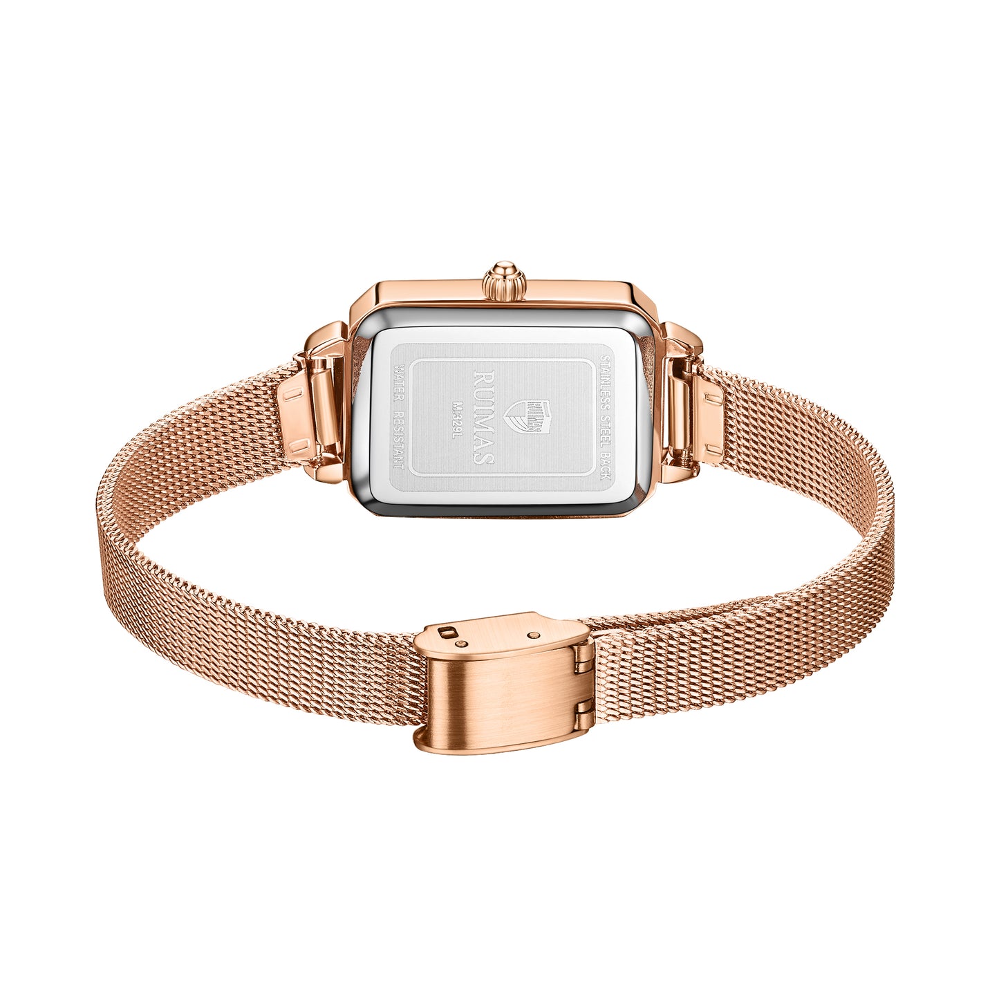 RUIMAS Luxury Ladies Watch Steel Strap Women Bracelet Clocks Leather Band Famale Wristwatch Dress Watches Reloj Mujer 329-10