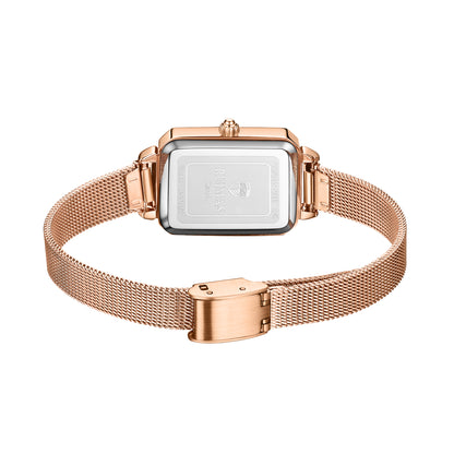 RUIMAS Luxury Ladies Watch Steel Strap Women Bracelet Clocks Leather Band Famale Wristwatch Dress Watches Reloj Mujer 329-10