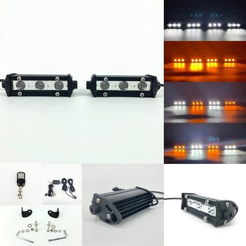 4'' 9W Ultra Slim Strobe Light Bar-0