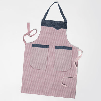 Cooking Apron for Women with Double Pocket~5452-1