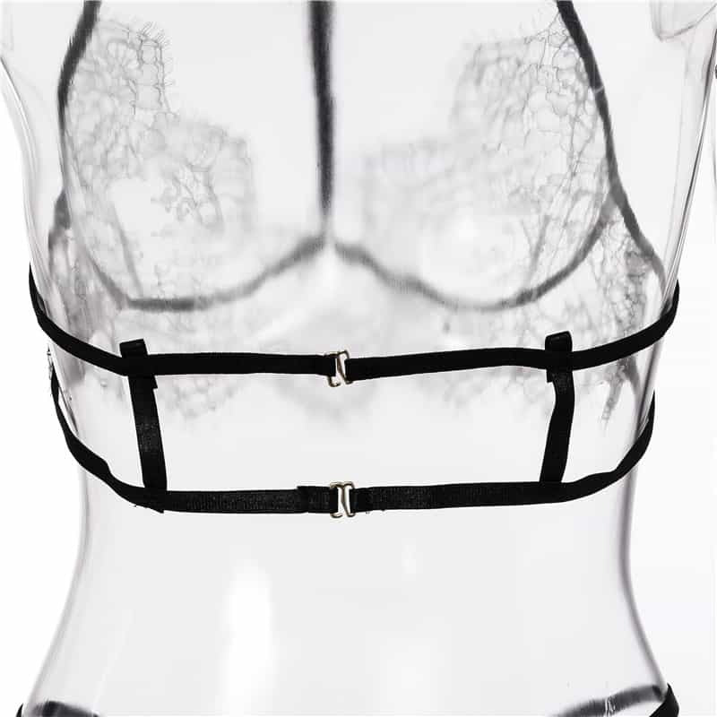 Halter Lace Bra Sexy Lingerie Set Bra Details