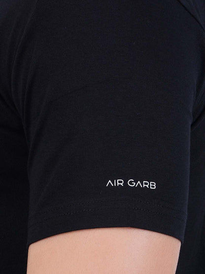 Round Neck Tshirt Blac