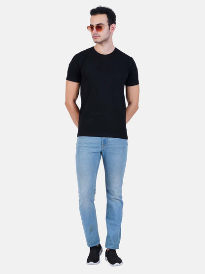 Pure Cotton T-Shirt for Men and Women - Black-9