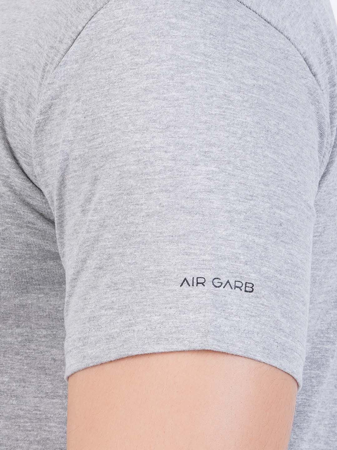 Round Neck Tshirt Grey Co