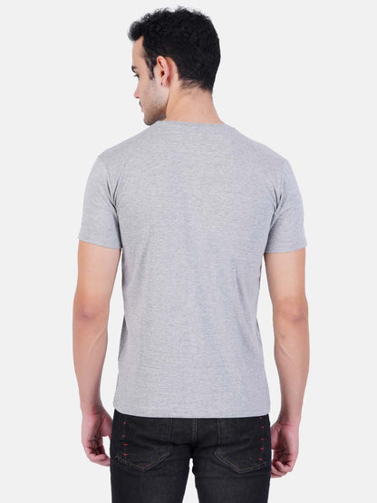 Pure Cotton T-Shirt for Men and Women - Grey-7