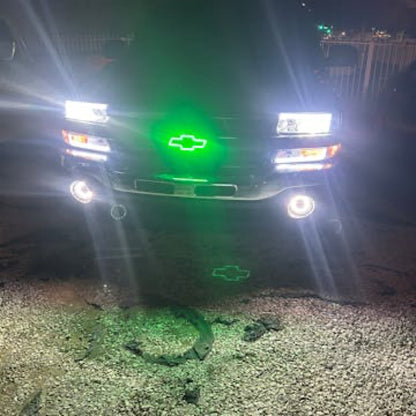 RGBW Logo for Chevy with Bluetooth App Control-3