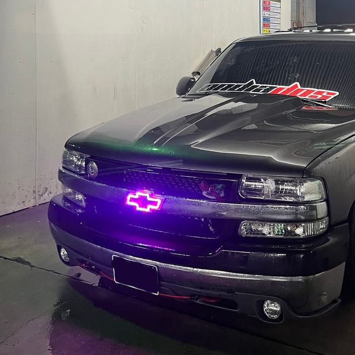 RGBW Logo for Chevy with Bluetooth App Control-0