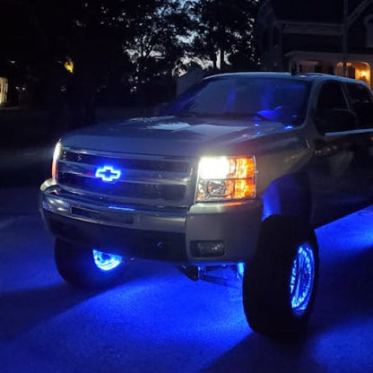 RGBW Logo for Chevy with Bluetooth App Control-4