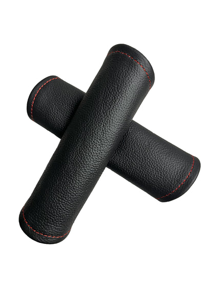 Leather Console Armrest Shift E-Brake Door Handle Cover For Chevy Corvette C5 1997-2004-9