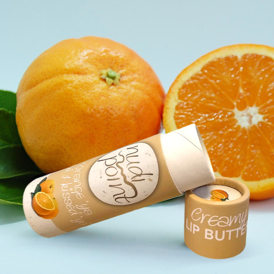 "Orange Ya' Glad I Kissed Ya" - Creamy Lip Butter (Cardboard Push-Up)-0