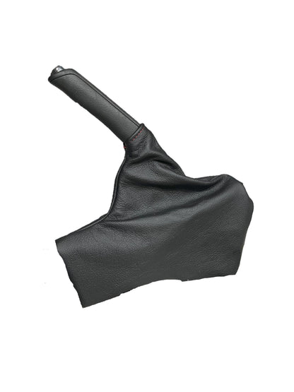 Genuine Leather Automatic Shift & Handbrake Boot Cover For 2012-2020 Subaru BRZ Scion FR-S Toyota GT86-6