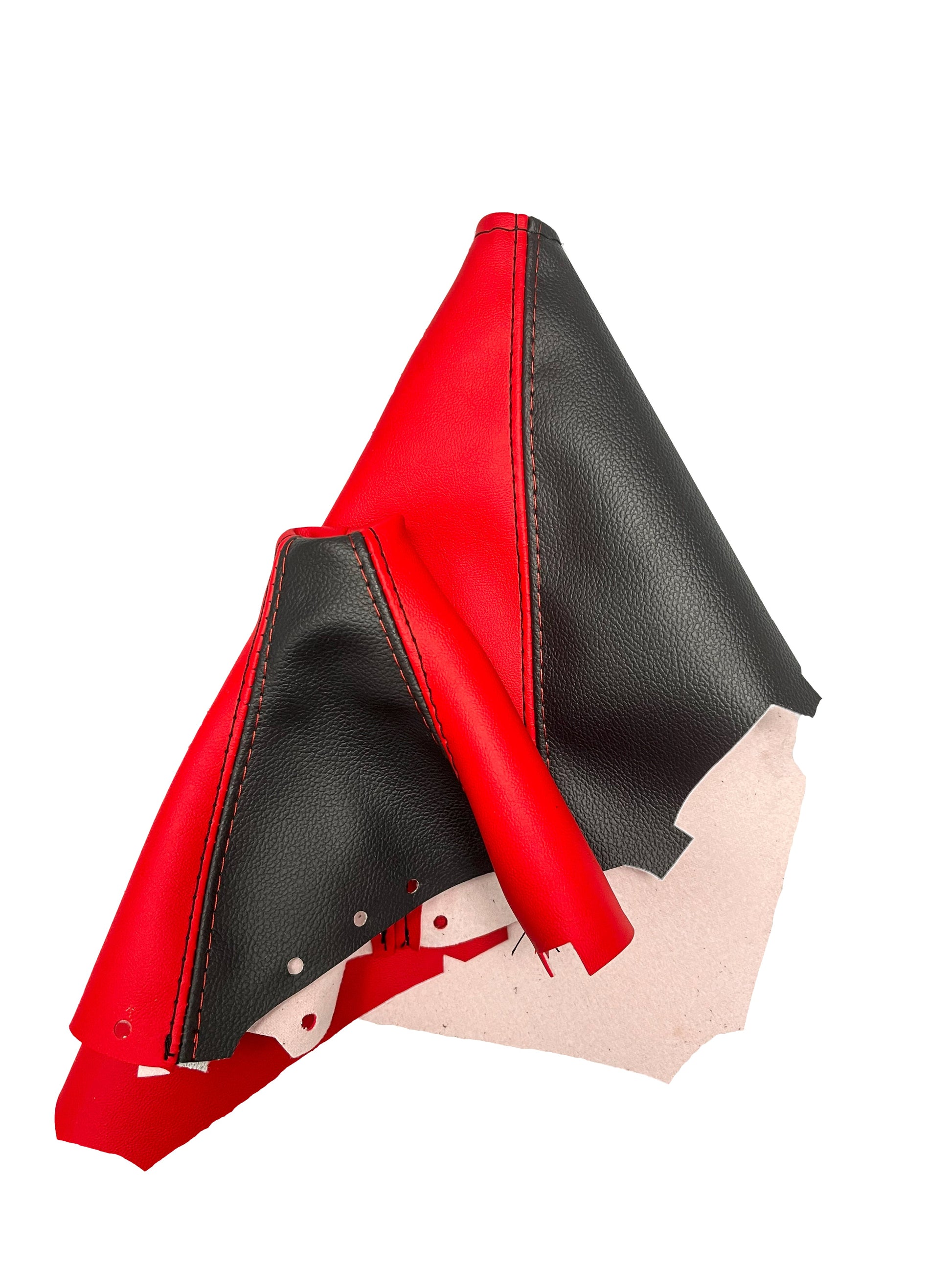 Genuine Leather Automatic Shift & Handbrake Boot Cover For 2012-2020 Subaru BRZ Scion FR-S Toyota GT86-13