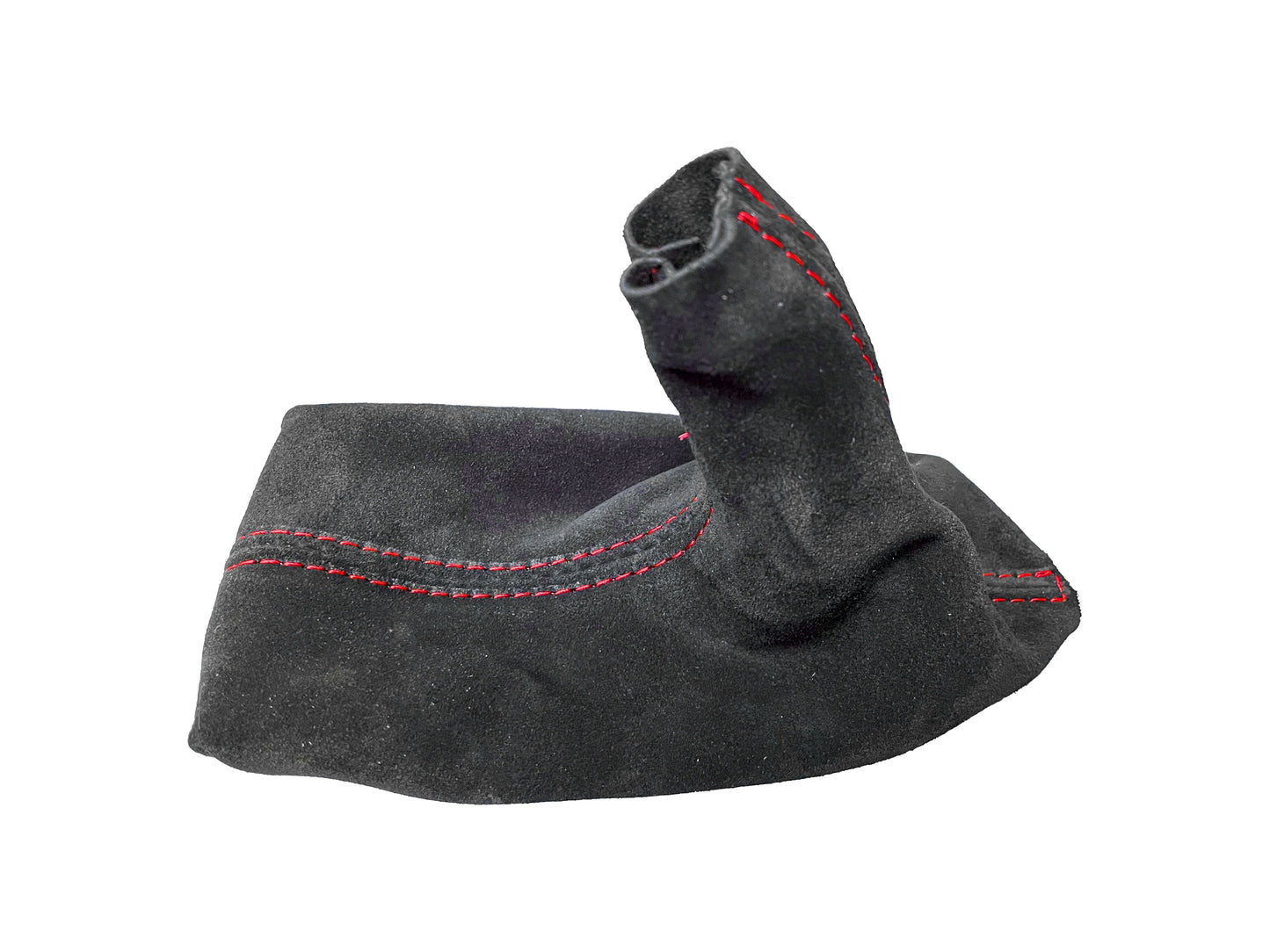 Black Genuine Suede Shift Boot Cover For Porsche Boxster 911 986 996 1997-2004-1