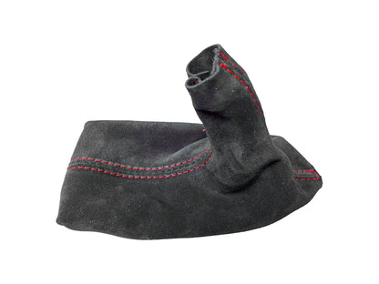 Black Genuine Suede Shift Boot Cover For Porsche Boxster 911 986 996 1997-2004-1
