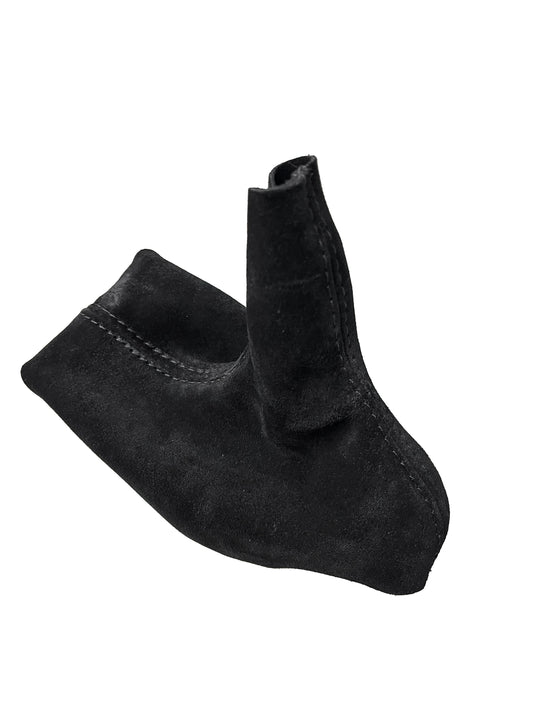 Black Genuine Suede Shift Boot Cover For Porsche Boxster 911 986 996 1997-2004-0